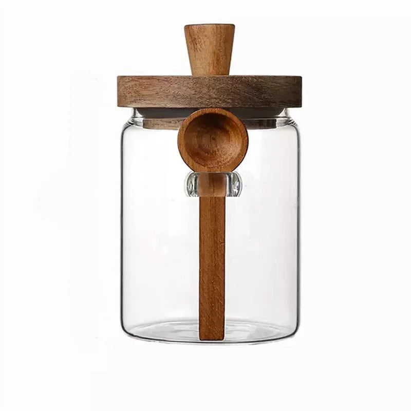 Coffee Bean Storage Glass