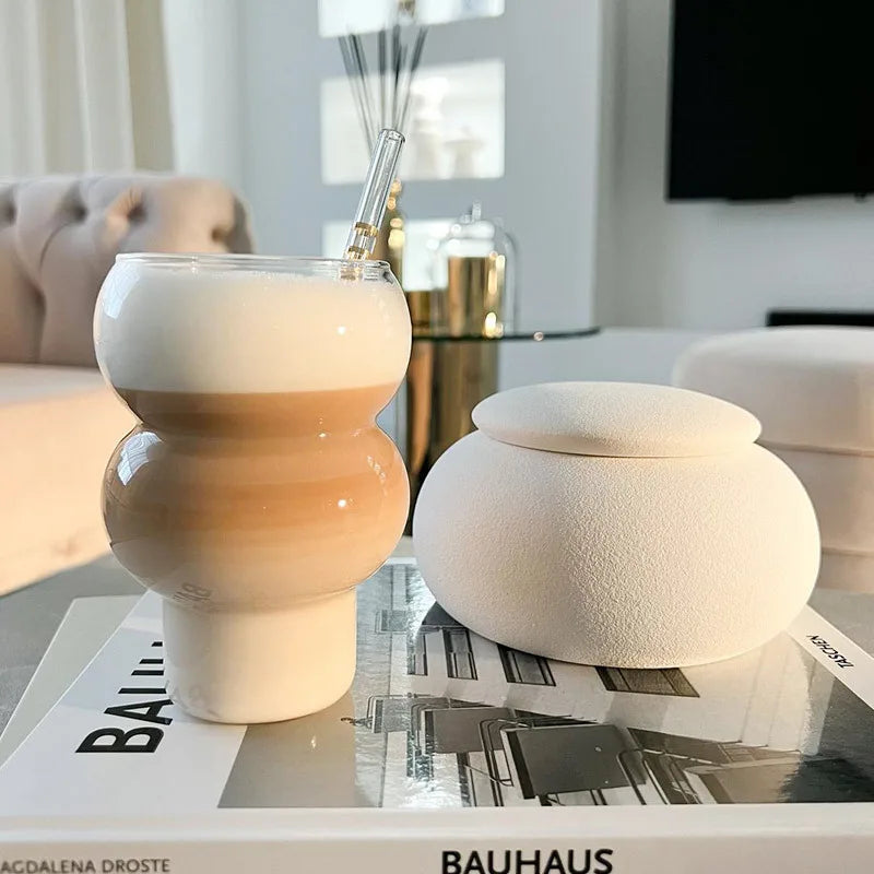Latte Bubble Ball Cups