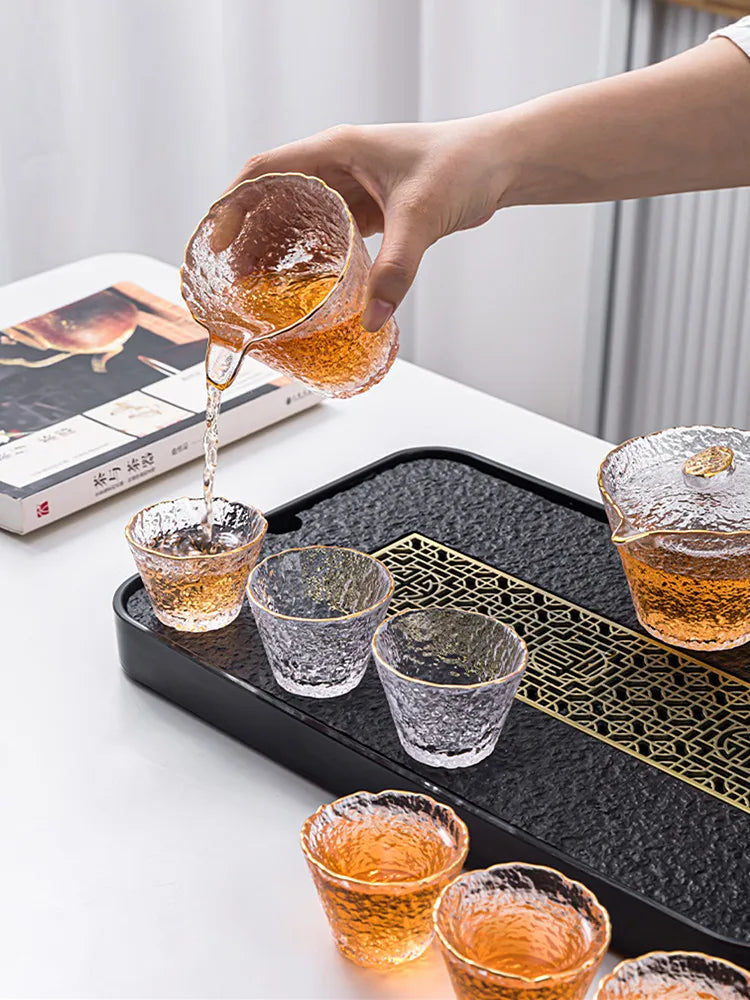 Luxury Glass Tea Set