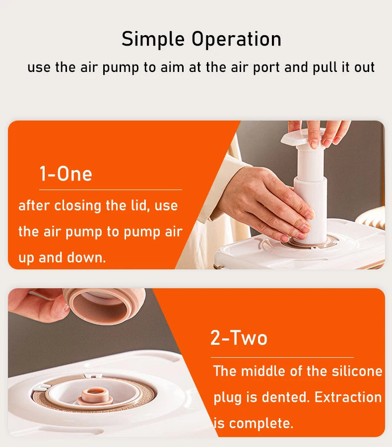 Vacuum Food Storage Box Fresh-Keeping