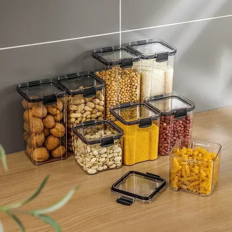 Kitchen Stackable Sealed Storage Containers