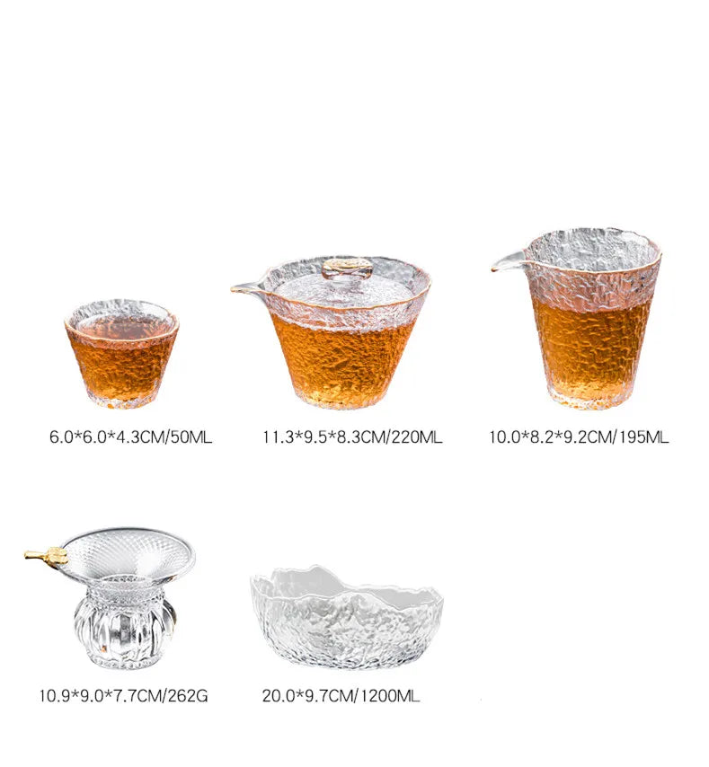 Luxury Glass Tea Set
