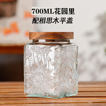 Pattern Glass Container