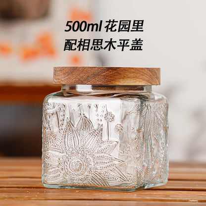 Pattern Glass Container