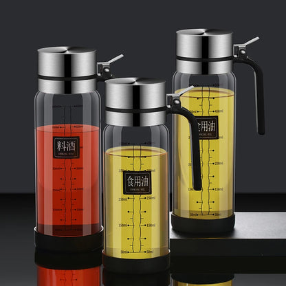 Kitchen glass sauce Bottles
