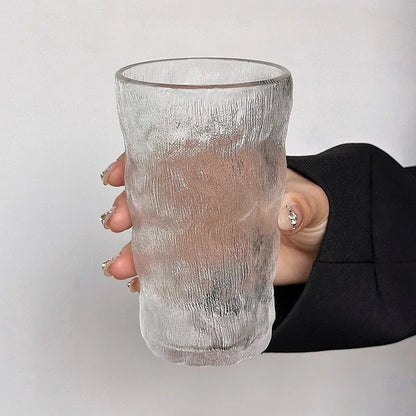 Summer High Beauty Glass Glacier Texture Cup