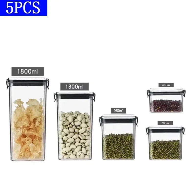 Kitchen Stackable Sealed Storage Containers