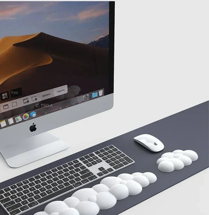 Silicone Cloud Shaped Mouse and Keyboard Rest