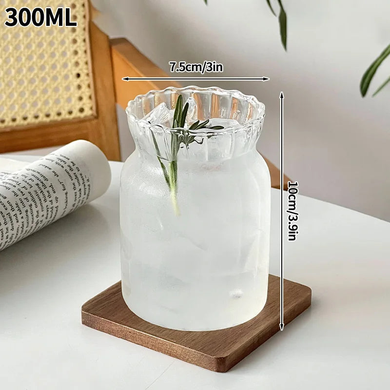Transparent Cold Glass Cup