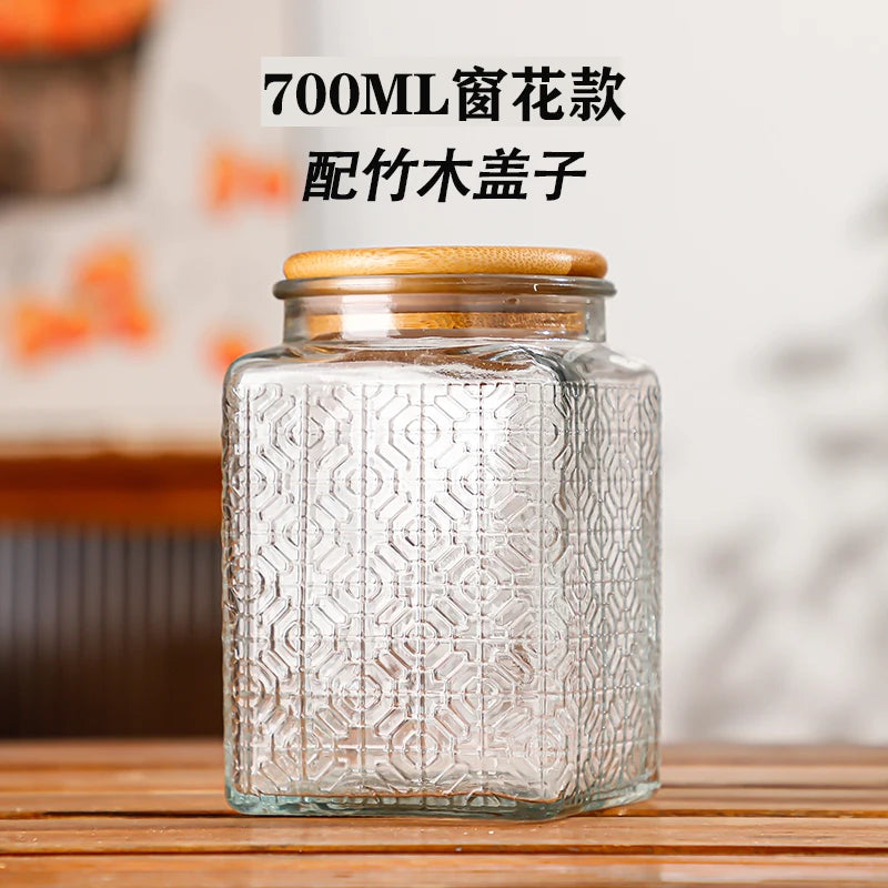 Pattern Glass Container