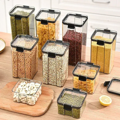 Kitchen Stackable Sealed Storage Containers