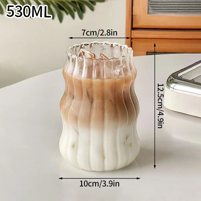Transparent Cold Glass Cup