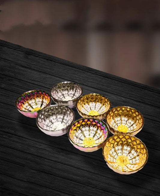 Colorful Peacock Tea Cup