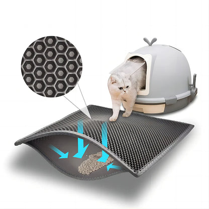 Double Layer Cat Litter Pad