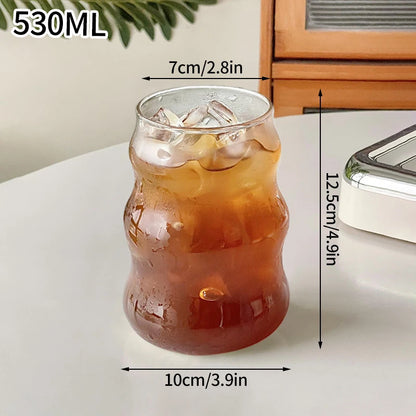 Transparent Cold Glass Cup
