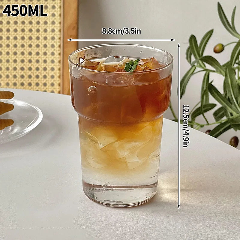 Transparent Cold Glass Cup