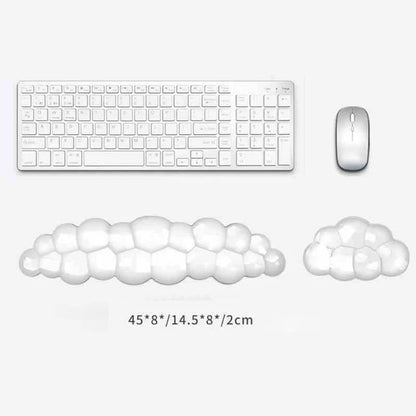 Cloud Wrist Rest for Keyboard and Mouse