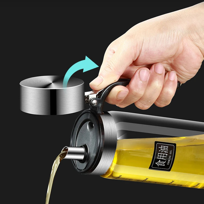 Kitchen glass sauce Bottles