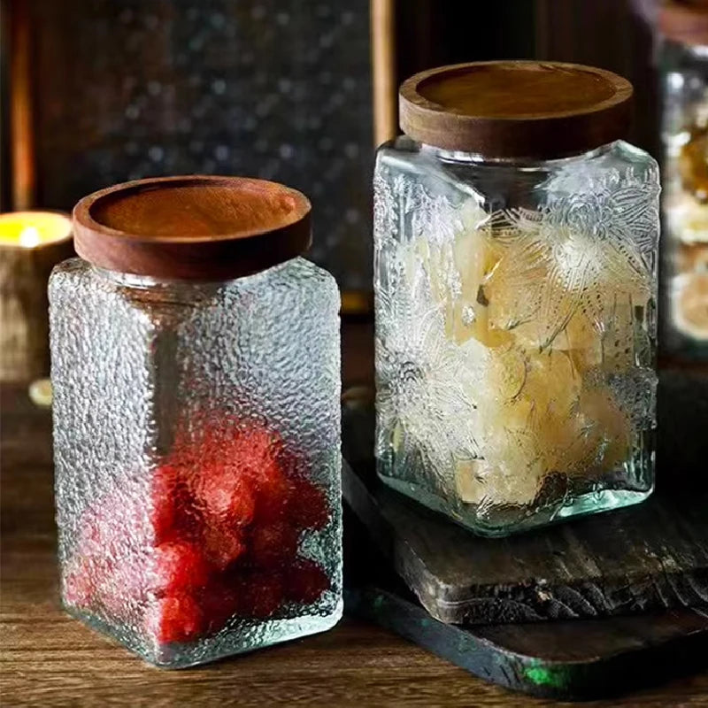 Pattern Glass Container