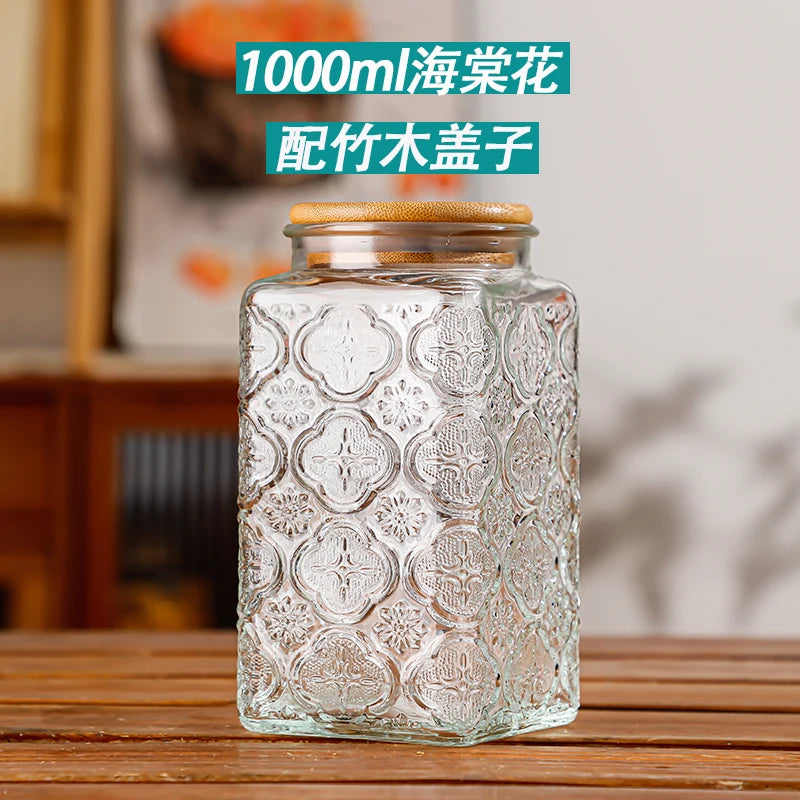 Pattern Glass Container