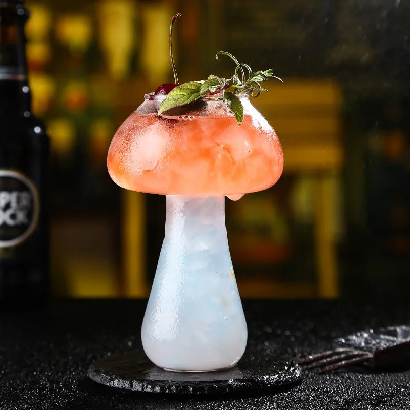 Mushroom Glass Cup