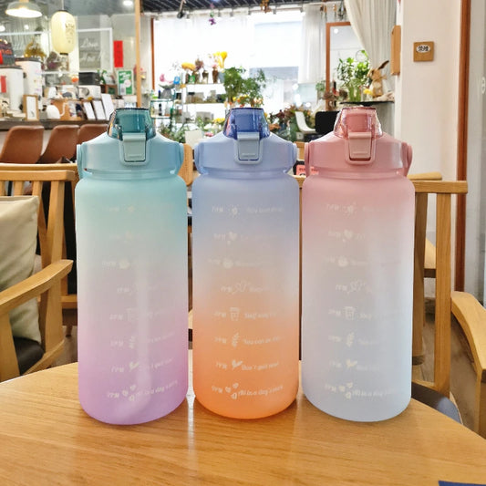Motivational Hydration Water Bottle
