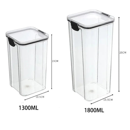 Transparent Food Storage Containers