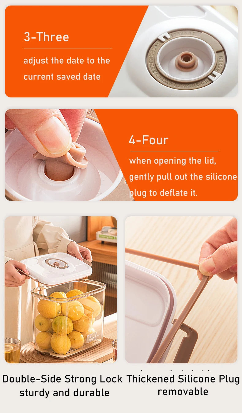Vacuum Food Storage Box Fresh-Keeping