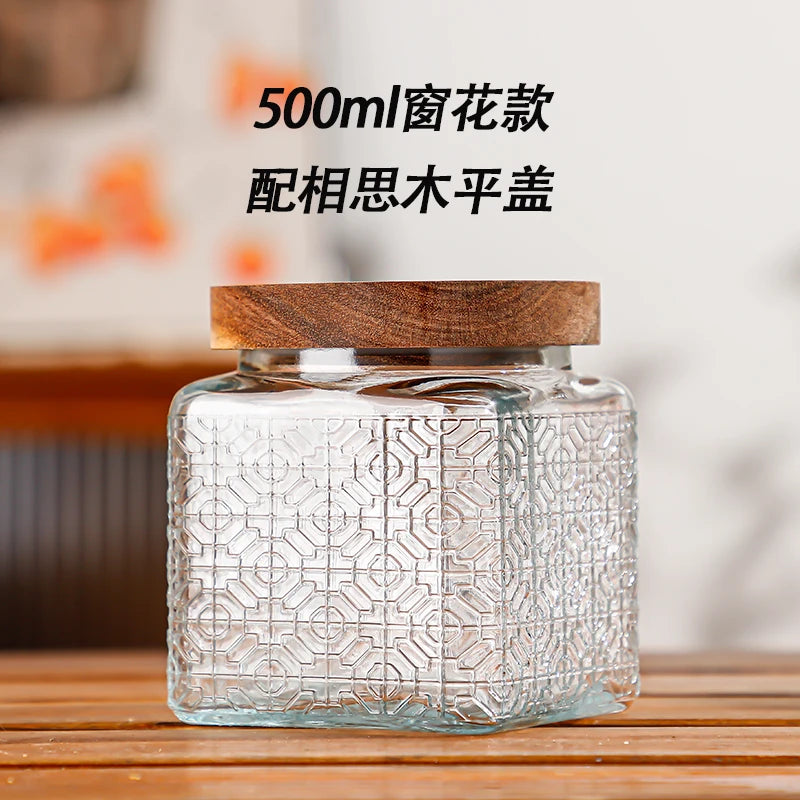 Pattern Glass Container