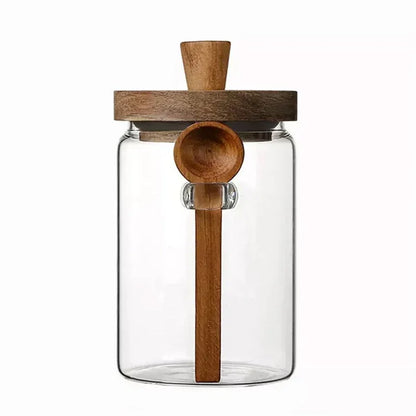 Coffee Bean Storage Glass