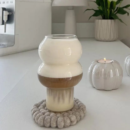 Latte Bubble Ball Cups