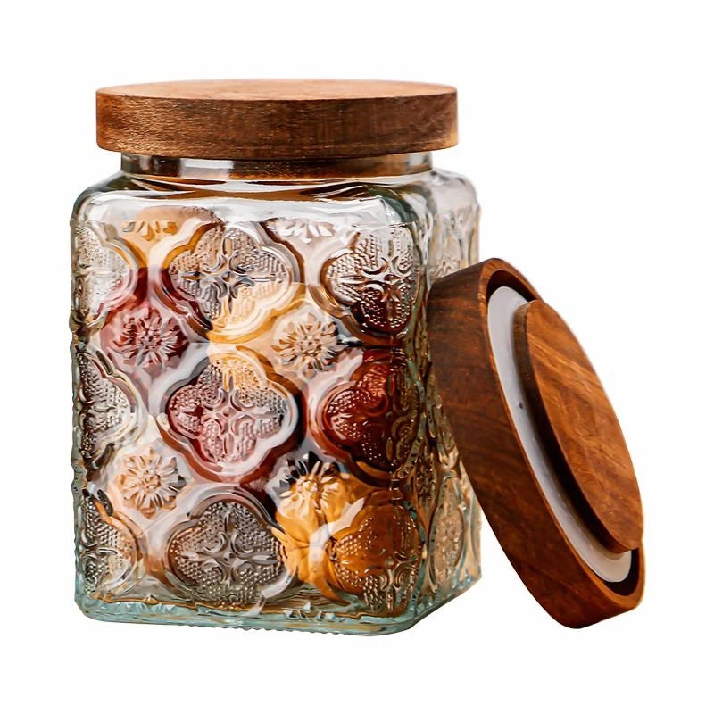 Pattern Glass Container