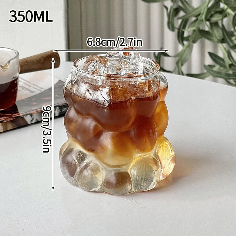 Transparent Cold Glass Cup