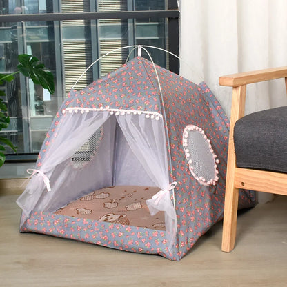 Pet Flower Tent Nest