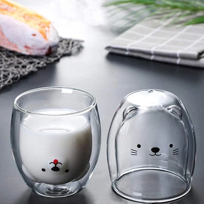 Cute Glass Coffee Cups
