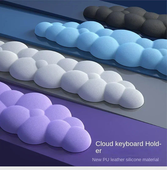 Silicone Cloud Shaped Mouse and Keyboard Rest