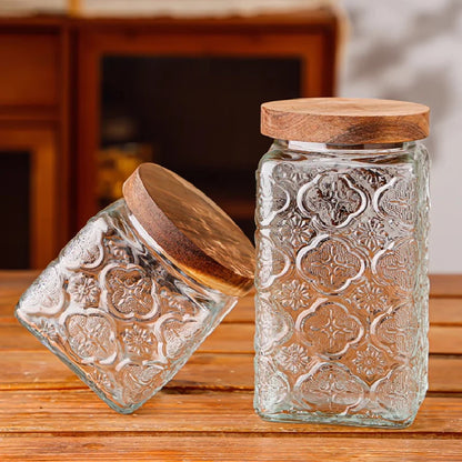Pattern Glass Container