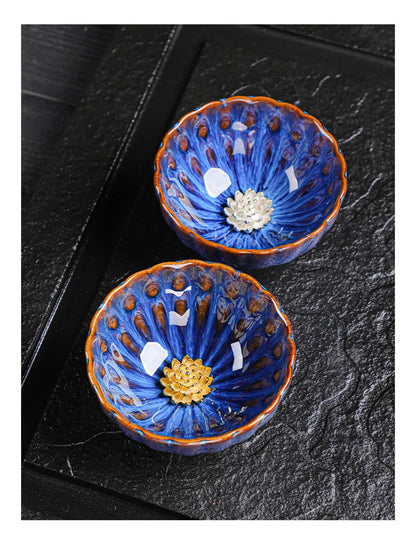 Ceramic Inlay Tea Cup