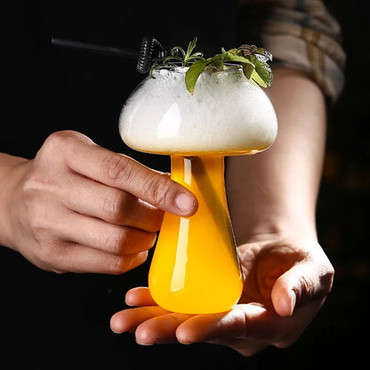 Mushroom Glass Cup