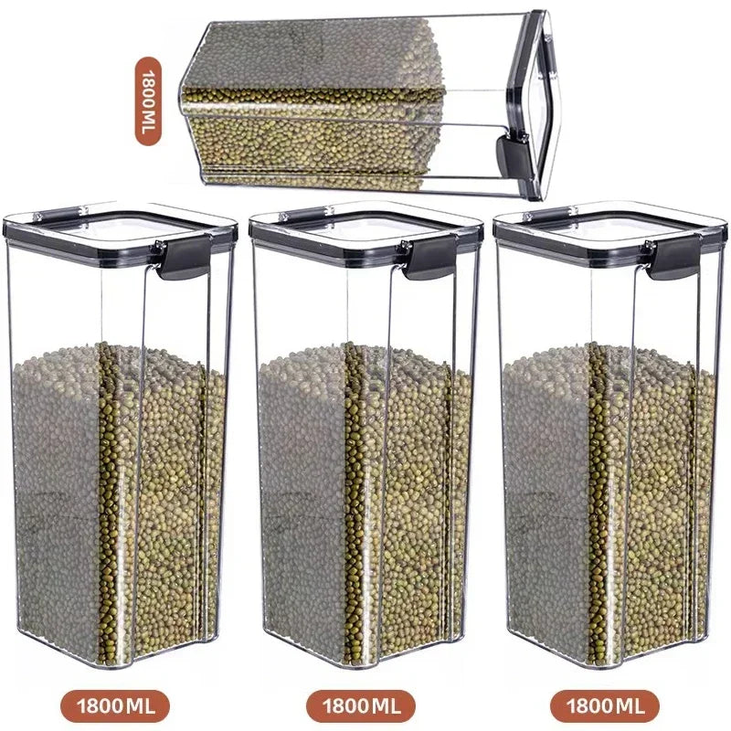 Kitchen Stackable Sealed Storage Containers