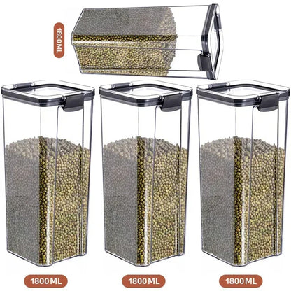Kitchen Stackable Sealed Storage Containers