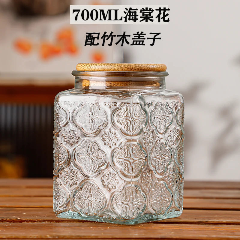 Pattern Glass Container