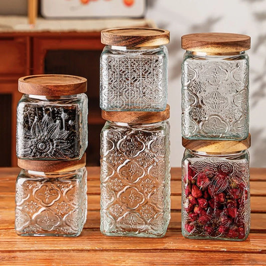 Pattern Glass Container