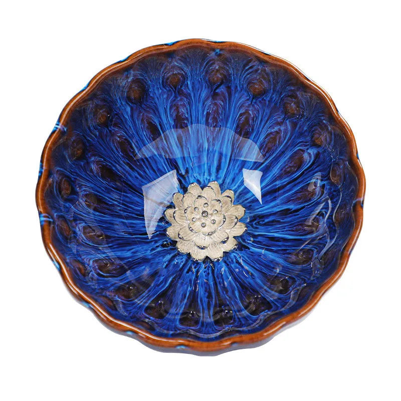 Ceramic Inlay Tea Cup