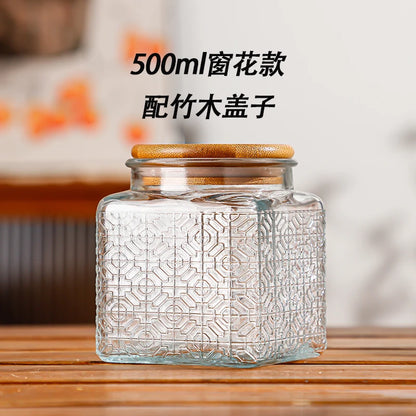 Pattern Glass Container