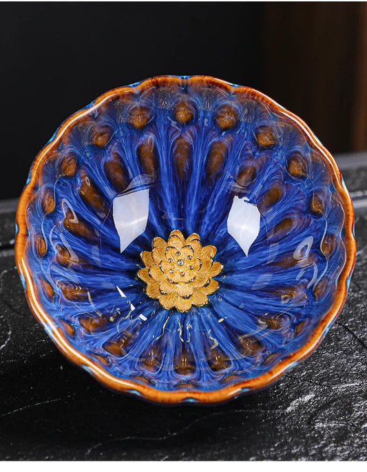 Ceramic Inlay Tea Cup