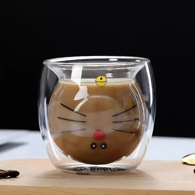 Cute Glass Coffee Cups