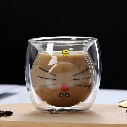 Cute Glass Coffee Cups