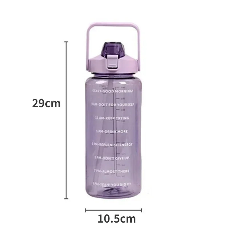 Motivational Hydration Water Bottle