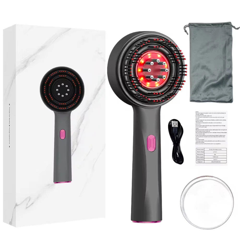 Electric Vibration Massage Comb